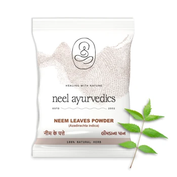 Neel Ayurvedics Neem Leaves Powder | Azadirachta indica Leaves Powder | Nimba Powder