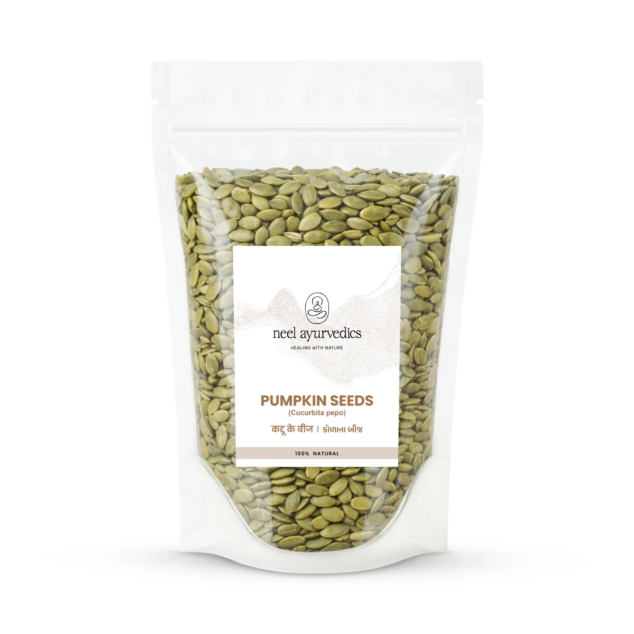 Pumpkin Seeds Mockup Neel Ayurvedics Koda Beej