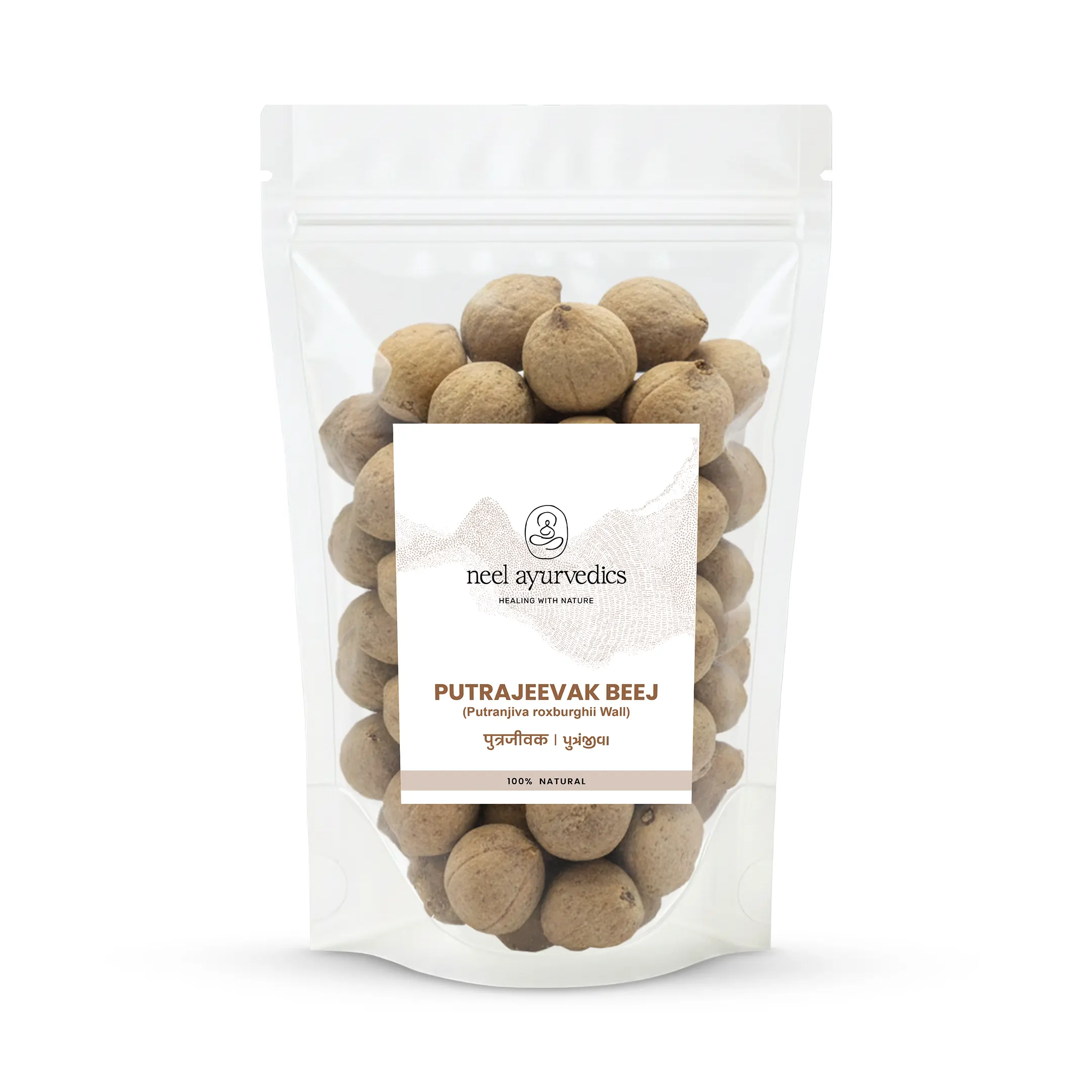 Putrajeevak Beej Whole Herbs Mockup Neel Ayurvedics Putrajeevak Beej