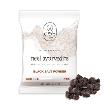 Neel Ayurvedics Sanchar Powder | Black Salt Powder | Kala Namak Powder