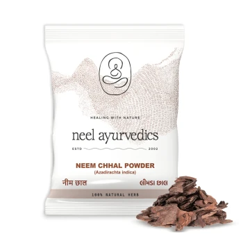 Neel Ayurvedics Limda Chhal | Azadirachta Indica Bark Powder