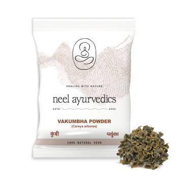 Neel Ayurvedics Vakumbha Powder – Natural Ayurvedic Digestive Remedy | UK Vegan Herbal Powder
