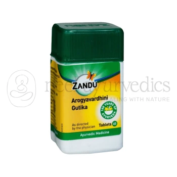 Zandu Arogyavardhini Gutika - 40 Tab (Pack of 3)
