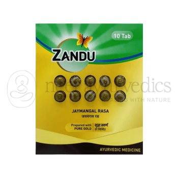 Zandu Jaymangal Rasa Gold - 10 Tab