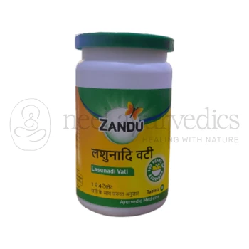 Zandu Lashunadi Vati - 80 Tab (Pack of 2) | For Diarrhoea & Dyspepsia