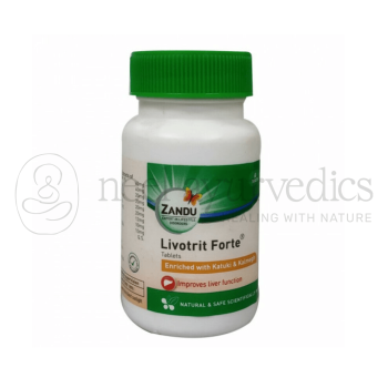 Zandu Livotrit Forte - 60 Tab (Pack of 2) | Best For Liver