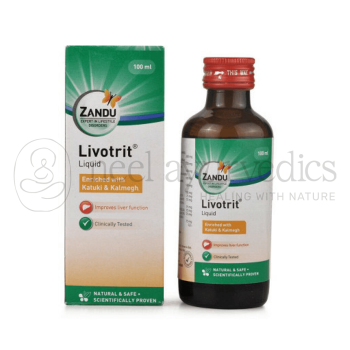 Zandu Livotrit Syrup - 100 Ml (Pack of 2) | Best for Liver tonic