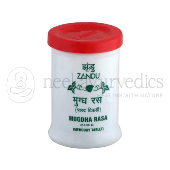 Zandu Mugdha Rasa (Mercury Tablet) - 35 Tab (Pack of 3) | For Protect the Grains From Insects