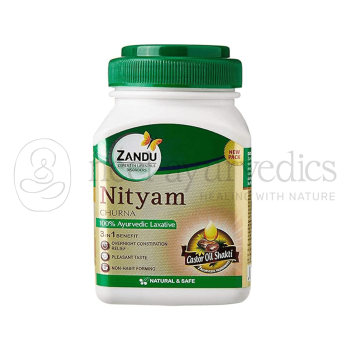 Zandu Nityam Churna - 100 Gm (Pack of 3) | For Constipation & Nausea