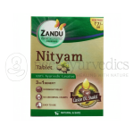 Zandu Nityam Tablet - 30 Tab (Pack of 2) | For Gas, Acidity & Nausea