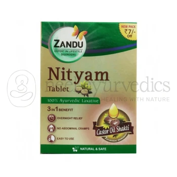 Zandu Nityam Tablet - 30 Tab (Pack of 2) | For Gas, Acidity & Nausea