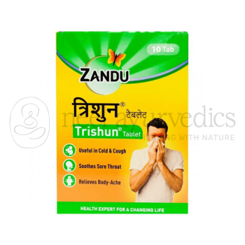 Zandu Trishun Tablet - 30 Tab | Best For Cold