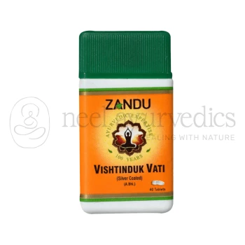 Zandu Vishtinduk Vati - 40 Tab (Pack of 4) | For Digestion & Respiratory