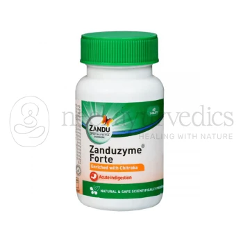 Zandu Zanduzyme Forte - 60 Tab (Pack of 2) | For Digestion health