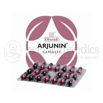 Charak Arjunin Capsule - 20 Cap  | Best For Heart