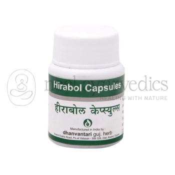 Dhanvantari Hirabol Capsule - 30 Tab (Pack of 2)