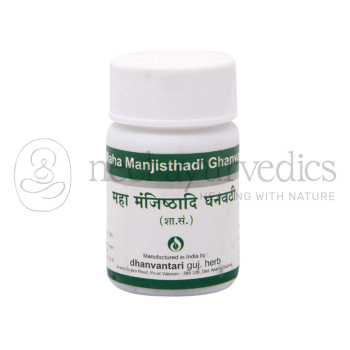 Dhanvantari Maha Manjisthadi Ghanvati Tablets/Grams
