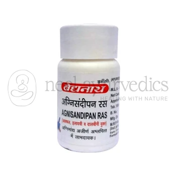 Baidyanath Agnisandipan Ras - 80 Tablets (Pack Of 2)