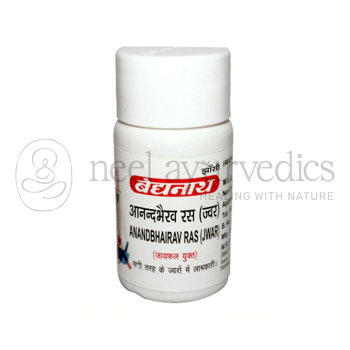 Baidyanath Anand Bhairav Ras(Jwar) - 80 Tablets