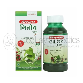 Baidyanath Giloy Juice - 500ml (Pack Of 2)