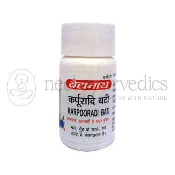 Baidyanath Karpooradi Bati - 10gm (Pack Of 3)