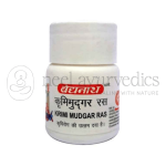 Baidyanath Krimi Mudgar Ras - 40 Tablets (Pack Of 4)