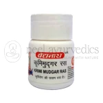 Baidyanath Krimi Mudgar Ras - 40 Tablets (Pack Of 4)