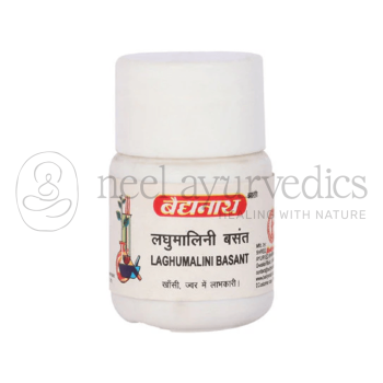 Baidyanath Laghumalni Basant Ras - 40 Tablets (Pack Of 5)