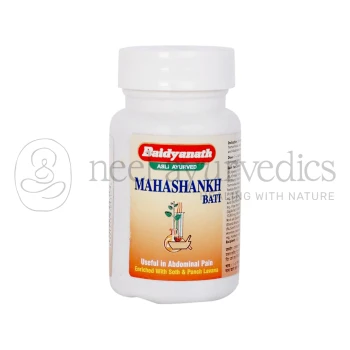 Baidyanath Mahashankh Bati - 40 Tablets (Pack Of 4)