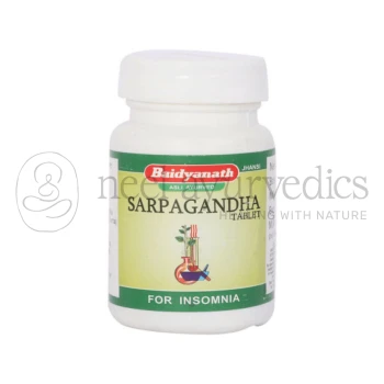 Baidyanath Sarpagandha - 50 Tablets (Pack Of 3)