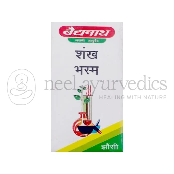 Baidyanath Shankh Bhasma - 10gm (Pack Of 3)