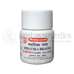 Baidyanath Sphatika Bhasma - 15gm (Pack Of 4)