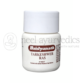 Baidyanath Tarkeshwar Ras - 20 Tablets (Pack Of 3)