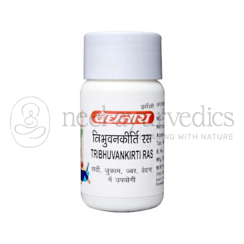 Baidyanath Tribhuvankirti Ras - 80 Tablets (Pack Of 3)