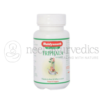 Baidyanath Triphala Guggulu - 80 Tablets (Pack Of 2)