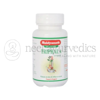 Baidyanath Triphala Guggulu - 80 Tablets (Pack Of 2)