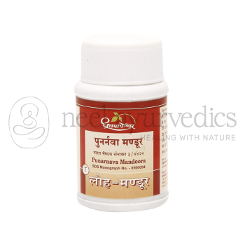 Dhootapapeshwar Punarnava Mandoora - 60 Tab (Pack Of 2)