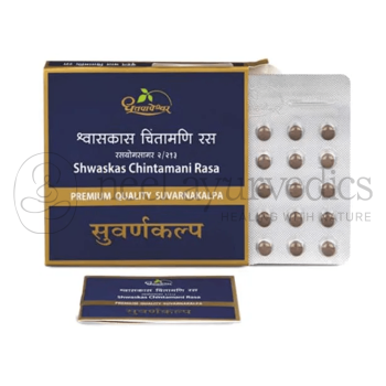 Dhootapapeshwar Shwaskas Chintamani Rasa (Premium) - 10 Tab