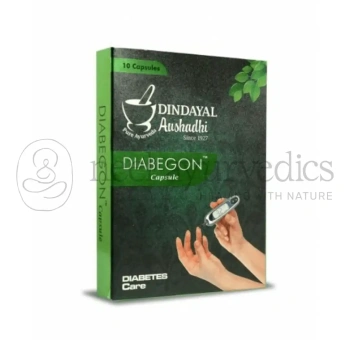 Dindayal Diabegon Capsule (Vasantkusumakar Yukt) - 10 Cap
