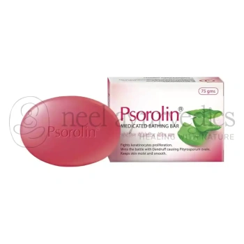 Dr.Jrk's Psorolin Medicated Bathing Bar - 75 Gms (Pack Of 3)