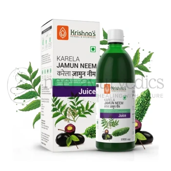 Krishna's Herbal And Ayurveda Karela Jamun Neem Juice - 1000 ML