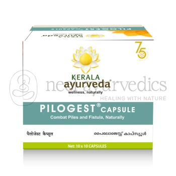 Kerala Ayurveda Pilogest Capsules - 100 Caps