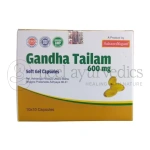 Sahasrayogam Gandha Tailam 600 Mg - 100 Cap