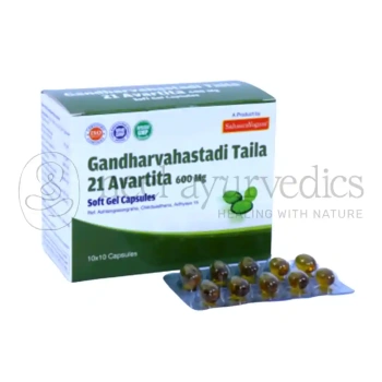Sahasrayogam Gandharvahastadi Taila 21 Avarthi 600 Mg - 100 Cap