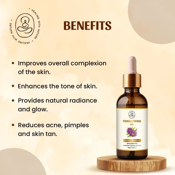 Neel Ayurvedics Kumkumadi Olil Benefits