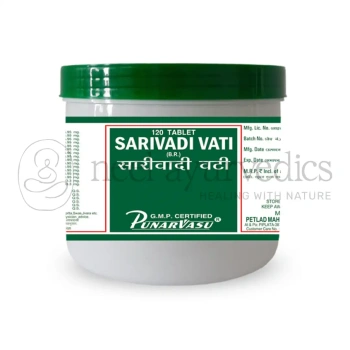 Punarvasu Sarivadi Vati - 500 Gm (Bulk Pack)