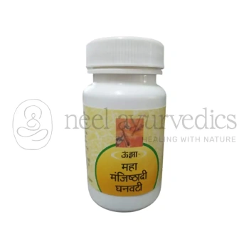 Unjha Mahamanjisthadi Ghanvati - 80 Tab