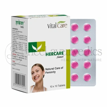 Vital Care Hercare Tablet - 100 Tabs