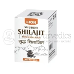 Lion Shuddha Shilajit Resin Form - 15 Gm