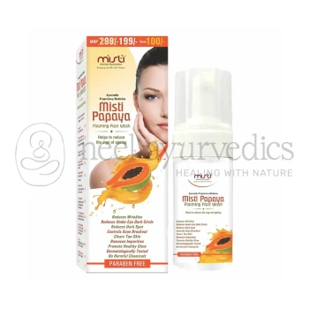 Misti Papaya Foaming Face Wash - 100 ml